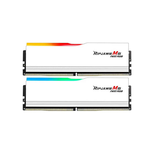 G.SKILL Ripjaws M5 Neo RGB 32GB (16GBx2) 6000MHz DDR5 Desktop RAM (White) ( CL36 )