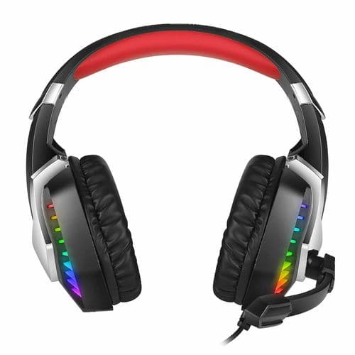 COSMIC BYTE G2050 RGB 3.5mm Wired Stereo Gaming Headphone With Mic ( Red )