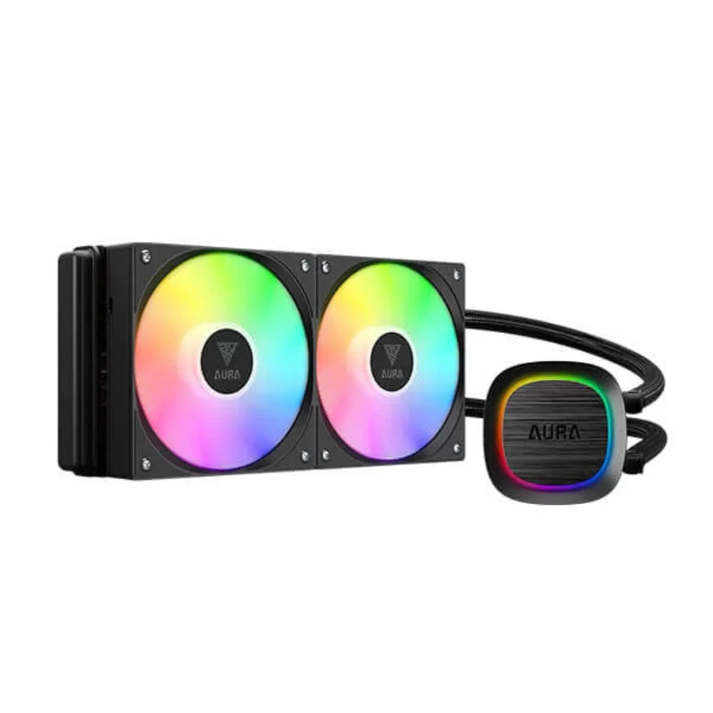 GAMDIAS Aura GL240 V2 ARGB 240mm CPU Liquid Cooler ( Black )