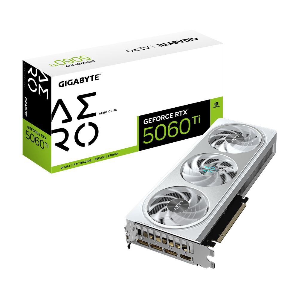 GIGABYTE GeForce RTX 5060 Ti Aero OC 8GB Nvidia Graphic Card