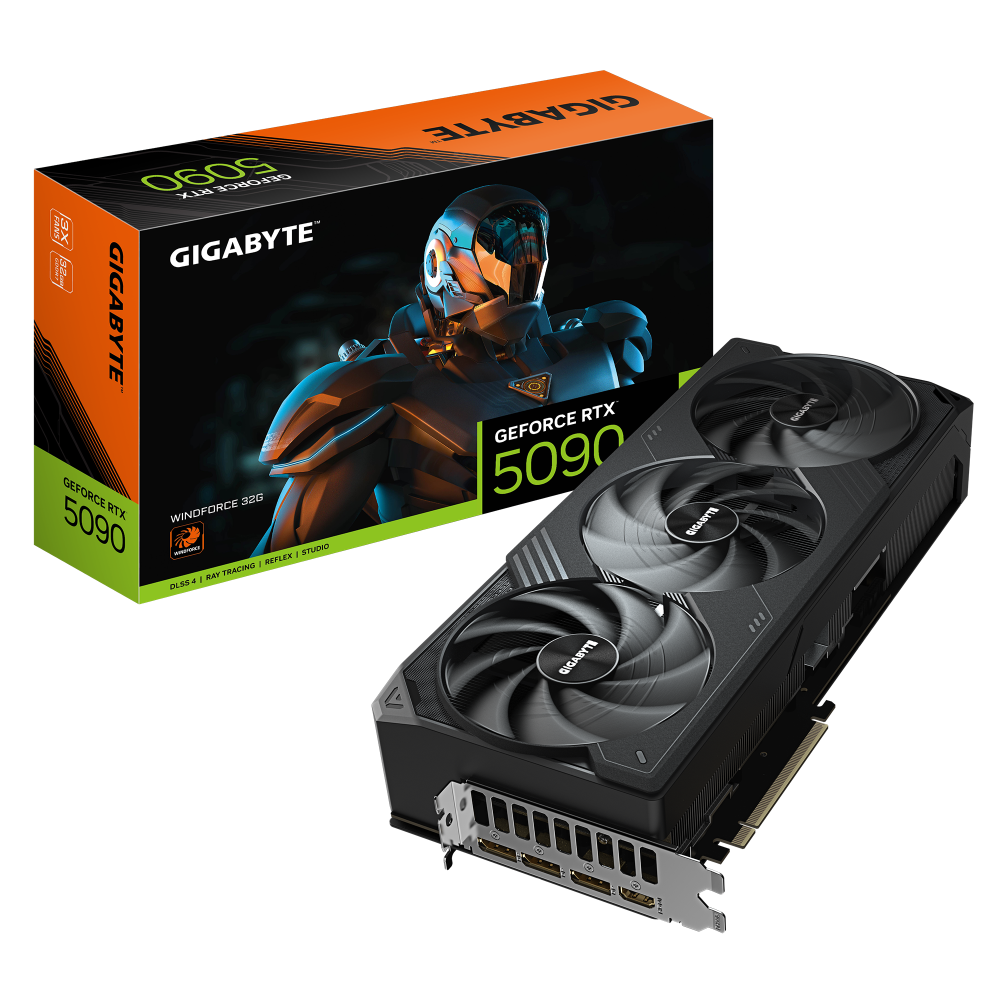 GIGABYTE GeForce RTX 5090 Windforce 32GB Nvidia Graphic Card