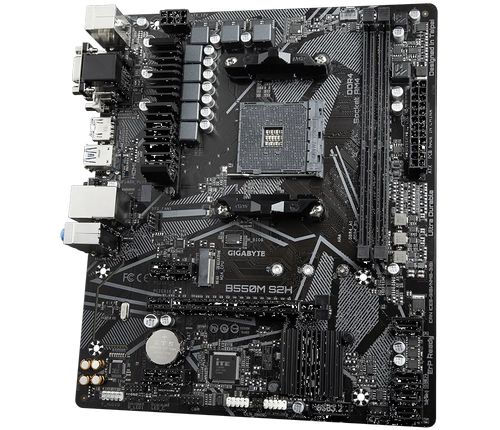 GIGABYTE B550M S2H M-ATX DDR4 AMD Motherboard