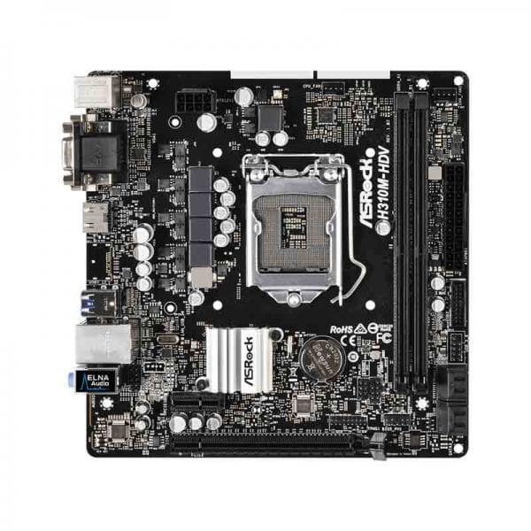 ASROCK H310M-HDV DDR4 Intel Motherboard