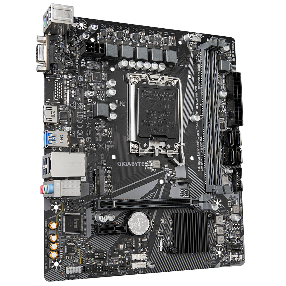 GIGABYTE H610M H V3 DDR4 Intel Motherboard