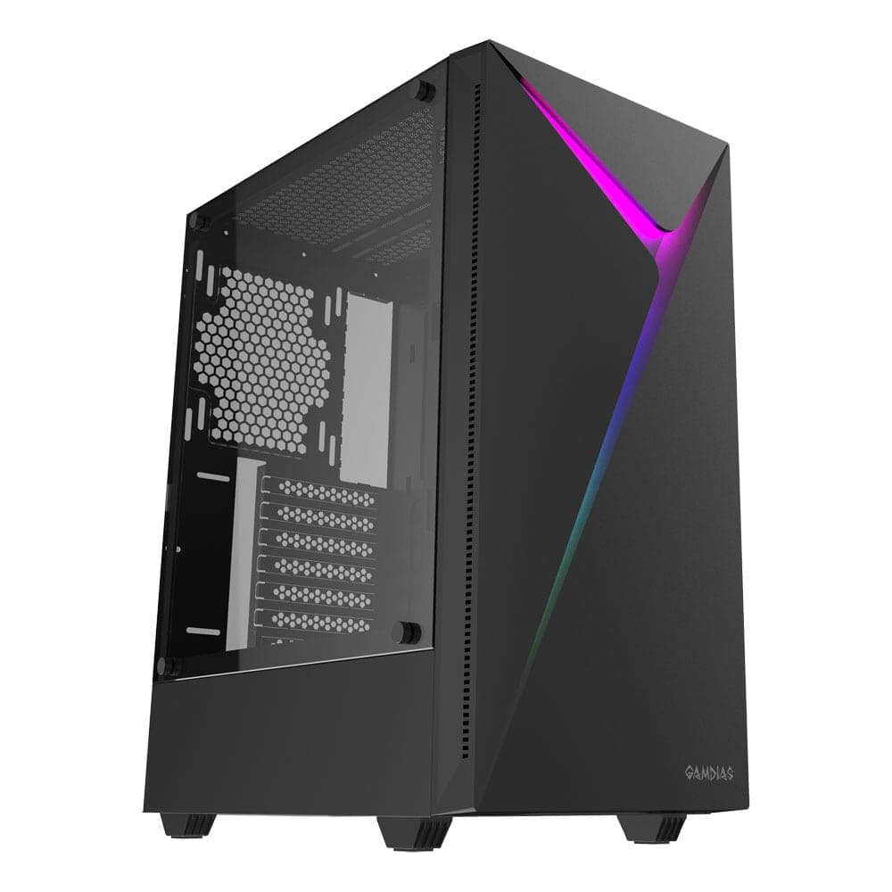 GAMDIAS Argus E4 ATX Mid Tower Cabinet (Black)
