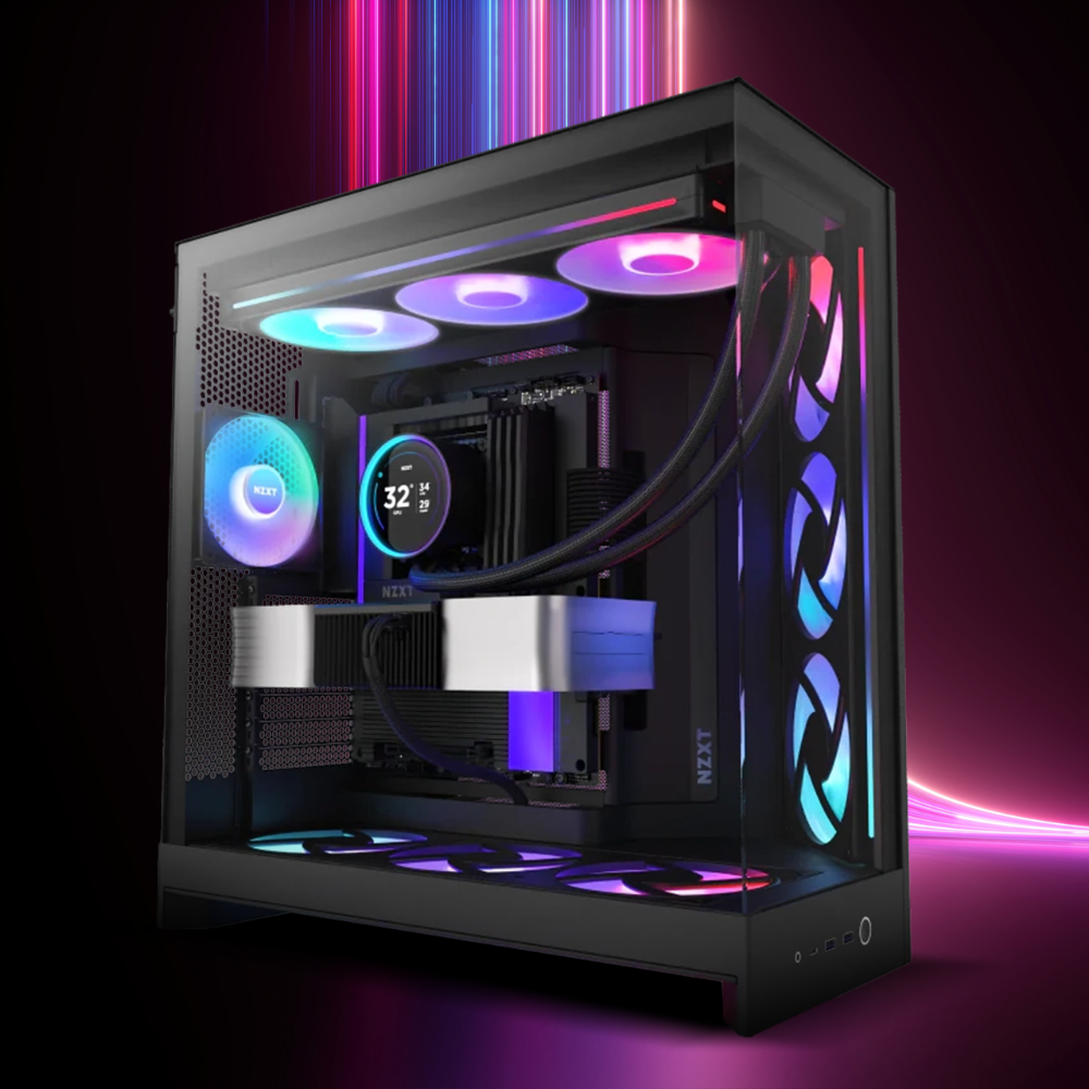 Brain Tech PC ( AMD Ryzen 7 9800X3D / NVIDIA RTX 5090 32GB / 64GB RAM DDR5 / 1TB M.2 NVME Gen4 SSD ) Custom PC Build For VR Gaming