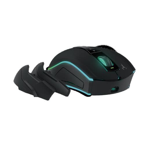 GAMDIAS Hades M1 Wired Ambidextrous Gaming Mouse ( HADES-M1 ) ( 10800DPI / 7 Macro Buttons ) ( Black )
