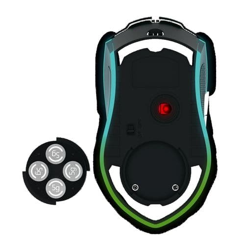 GAMDIAS Hades M1 Wired Ambidextrous Gaming Mouse ( HADES-M1 ) ( 10800DPI / 7 Macro Buttons ) ( Black )