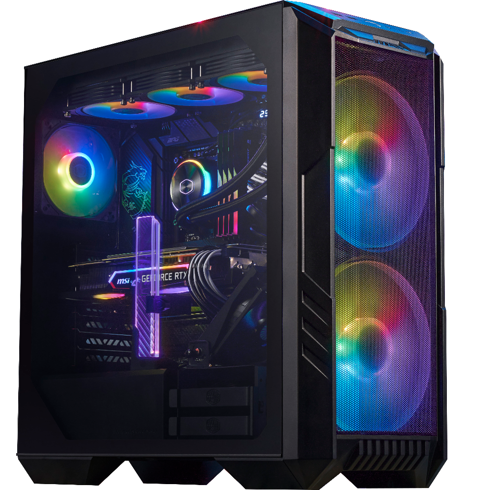 Brain Tech PC ( AMD Ryzen 7 9800X3D / NVIDIA RTX 5090 32GB / 64GB RAM DDR5 / 1TB M.2 NVME Gen4 SSD ) Custom PC Build