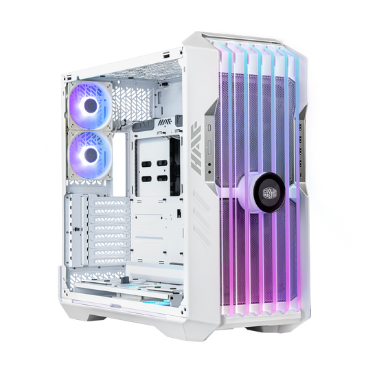 COOLER MASTER HAF 700 EVO ARGB EATX Full Tower Cabinet (White)