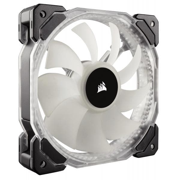 CORSAIR ICUE 120mm RGB Cabinet Fan with Controller (Black) (Triple Pack)