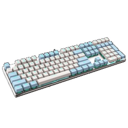 GAMDIAS Hermes M5 Full Size Mechanical Wired Gaming Keyboard ( Black ) ( Blue Clicky Switch )