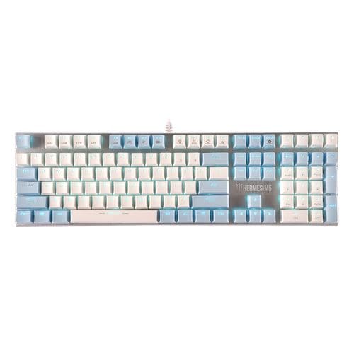 GAMDIAS Hermes M5 Full Size Mechanical Wired Gaming Keyboard ( Black ) ( Blue Clicky Switch )