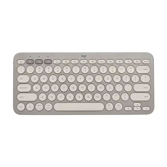 LOGITECH K380 60% Membrane Wireless Gaming Keyboard ( Sand )