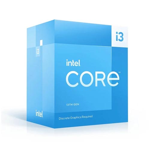INTEL Core i3 13100F 13th Generation Processor ( 4.5 GHz / 4 Cores / 8 Threads )
