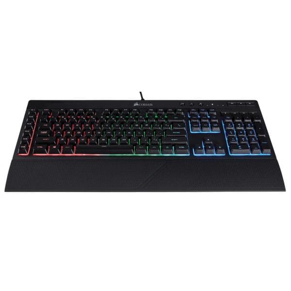 CORSAIR K55 Full Size Membrane Wired Gaming Keyboard ( Black ) ( Rubber Dome Switch ) ( CH-9206015-NA )