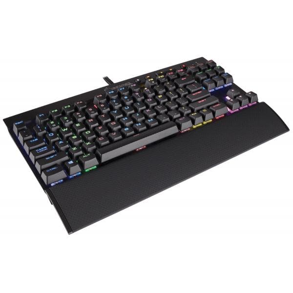 CORSAIR K65 LUX Tenkeyless Mechanical Wired Gaming Keyboard ( Black ) ( Cherry MX Red Switch ) ( CH-9110010-NA )