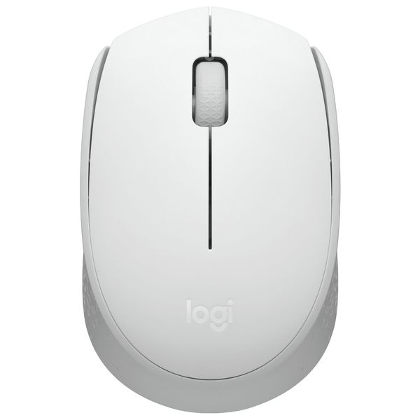 LOGITECH M171 Wireless Ambidextrous Gaming Mouse ( 1000DPI / 3 Macro Buttons ) ( Off-White )