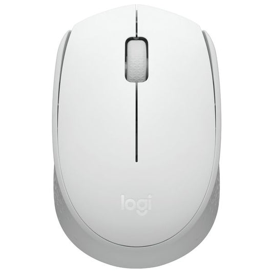 LOGITECH M171 Wireless Ambidextrous Gaming Mouse ( 1000DPI / 3 Macro Buttons ) ( Off-White )
