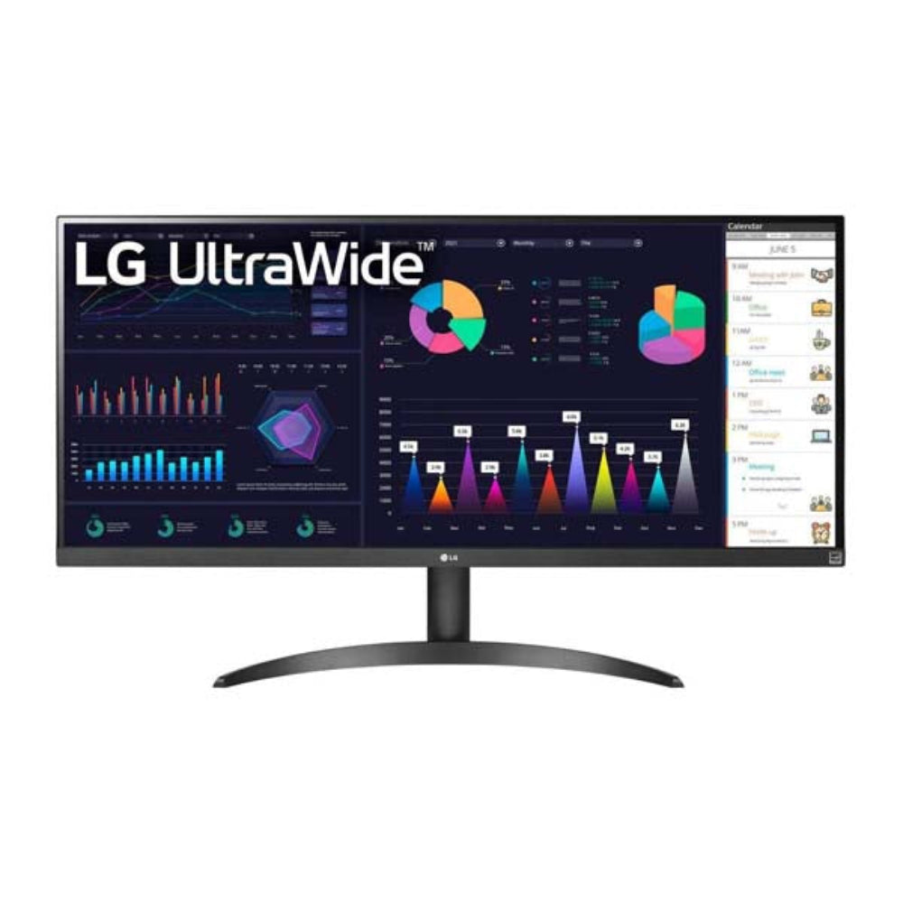 LG 34WQ500-B 34 Inch FHD 100Hz IPS Panel 99% SRGB 5MS AMD Freesync Ultrawide Gaming Monitor