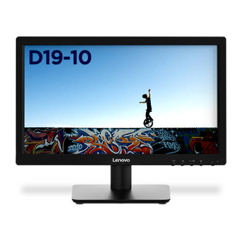 LENOVO D19-10 18.5 Inch XGA 60Hz TN Panel 72% SRGB Monitor
