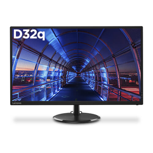 Lenovo D32q-20 31.5 Inch QHD 75Hz IPS Panel 4MS AMD Freesync Monitor