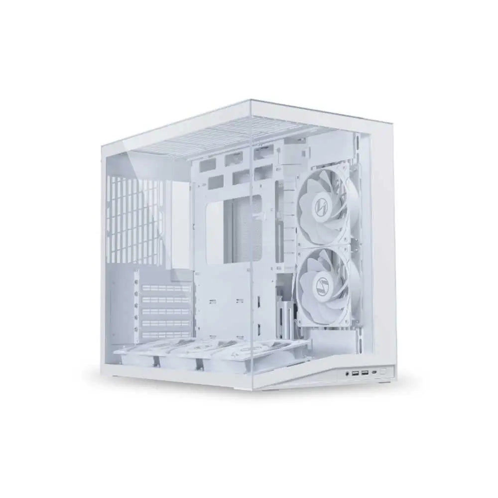 LIAN Li O11 Dynamic Mini V2 Flow ATX Mid Tower Cabinet ( White )