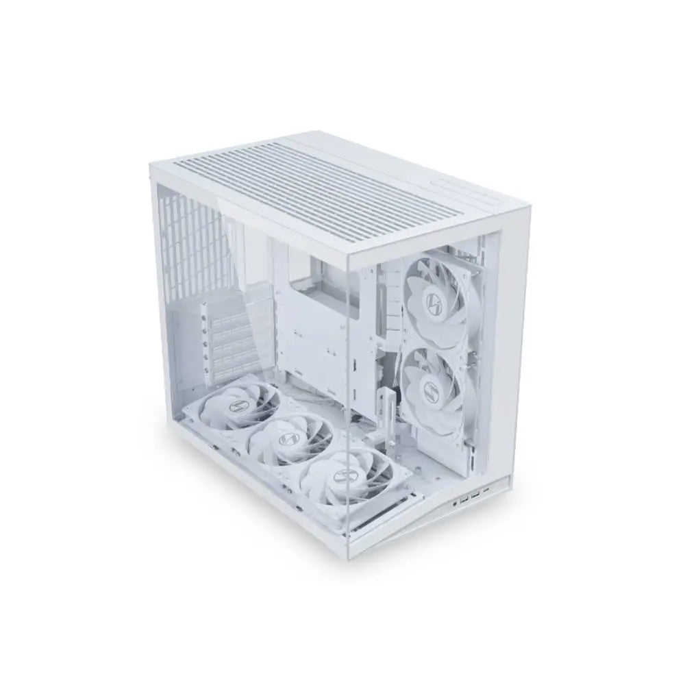 LIAN Li O11 Dynamic Mini V2 Flow ATX Mid Tower Cabinet ( White )