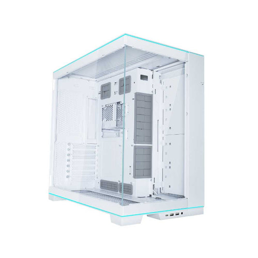 LIAN LI O11 Dynamic Evo RGB EATX Mid Tower Cabinet (White)