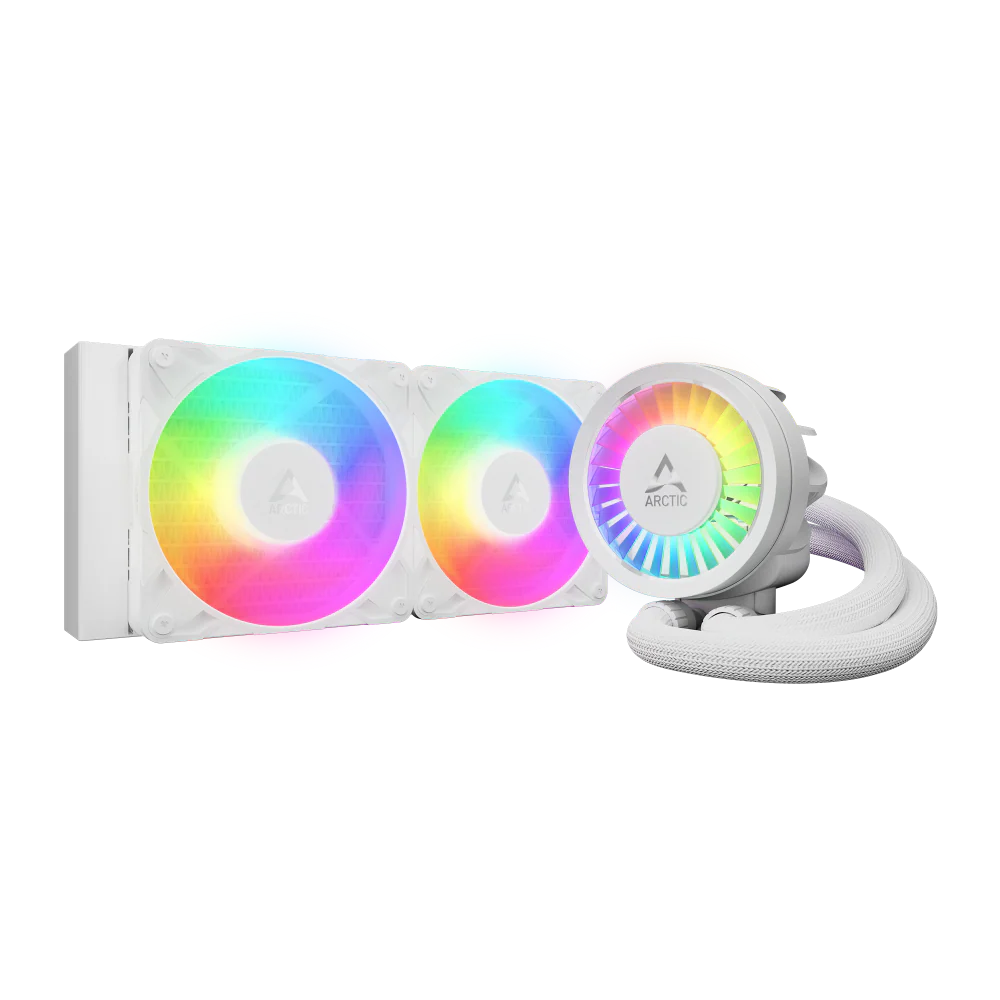 ARCTIC Liquid Freezer III Pro 240mm ARGB CPU Liquid Cooler ( White ) ( Liquid Freezer 3 )