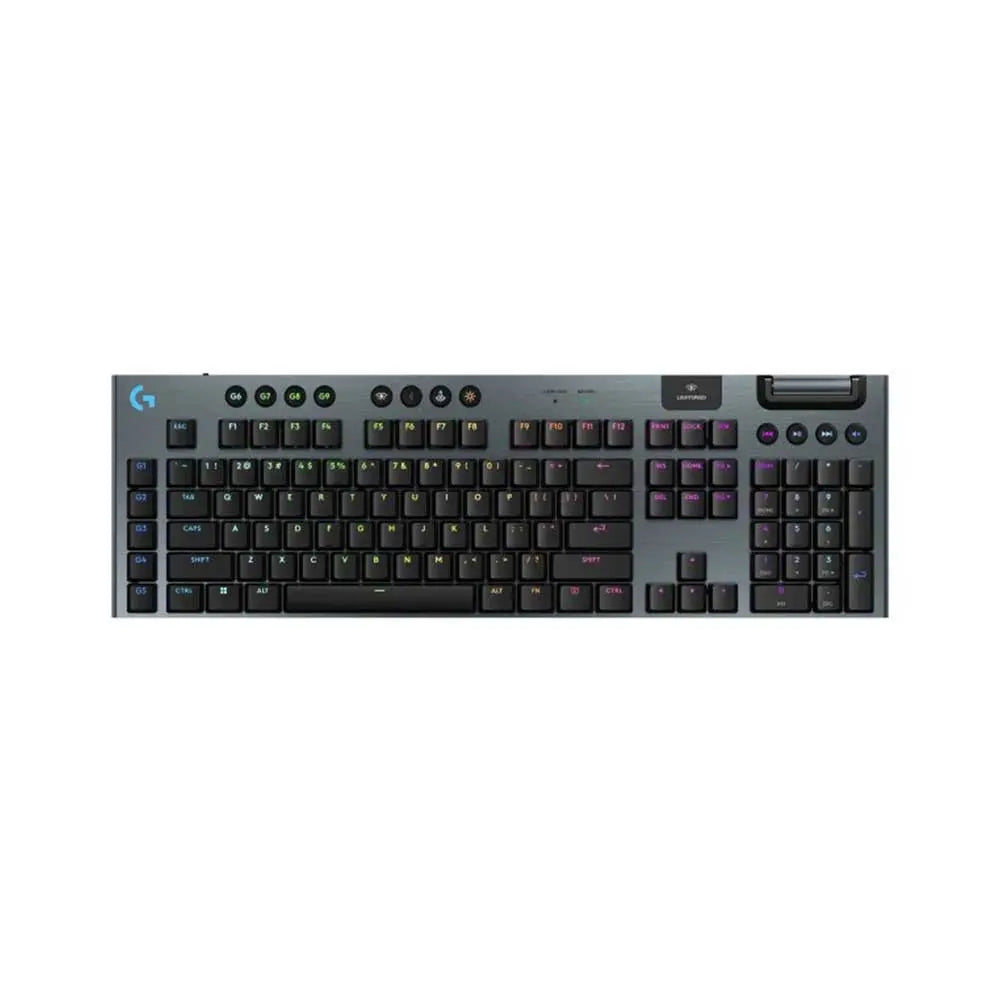 LOGITECH G915 X Lightspeed RGB Full Size Low Profile Wireless Gaming Keyboard ( Black ) ( Tactile Switch ) ( 920-012680 )
