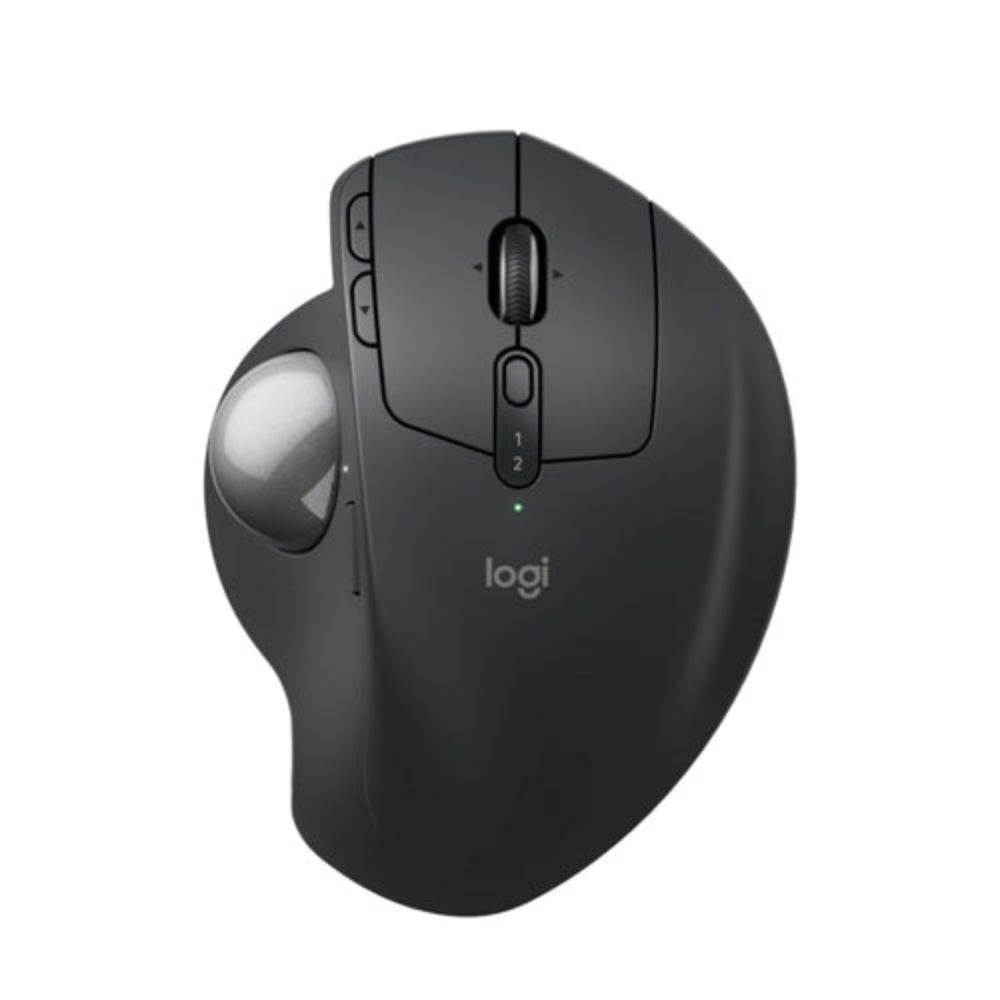 LOGITECH MX Ergo S Wireless Ergonomic Gaming Mouse ( 910-007261 ) ( 2048 DPI / 8 Macro Button ) ( Black )