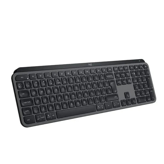 LOGITECH MX Keys S Wireless Full Size Membrane Keyboard ( Black ) ( Membrane Switch )