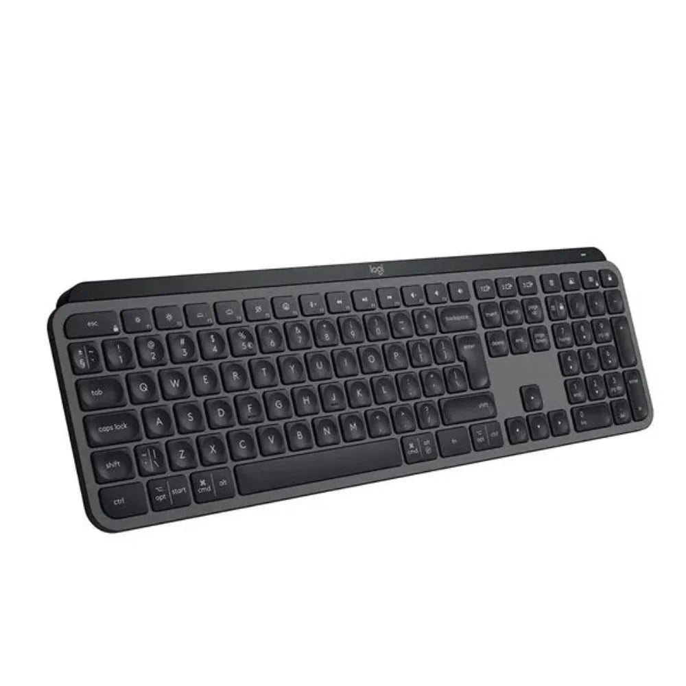 LOGITECH MX Keys S Wireless Full Size Membrane Keyboard ( Black ) ( Membrane Switch )