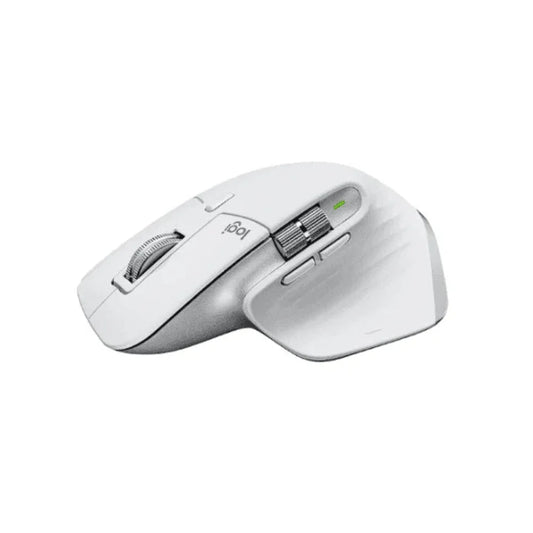 LOGITECH MX Master 3S Wireless Ergonomic Gaming Mouse ( Pale Grey ) ( 8000 DPI / 7 Macro Buttons )