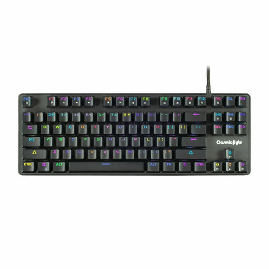 COSMIC BYTE CB-GK-34 Firefly Tenkeyless Mechanical Wired Gaming Keyboard ( Black ) ( Linear Red Switch )