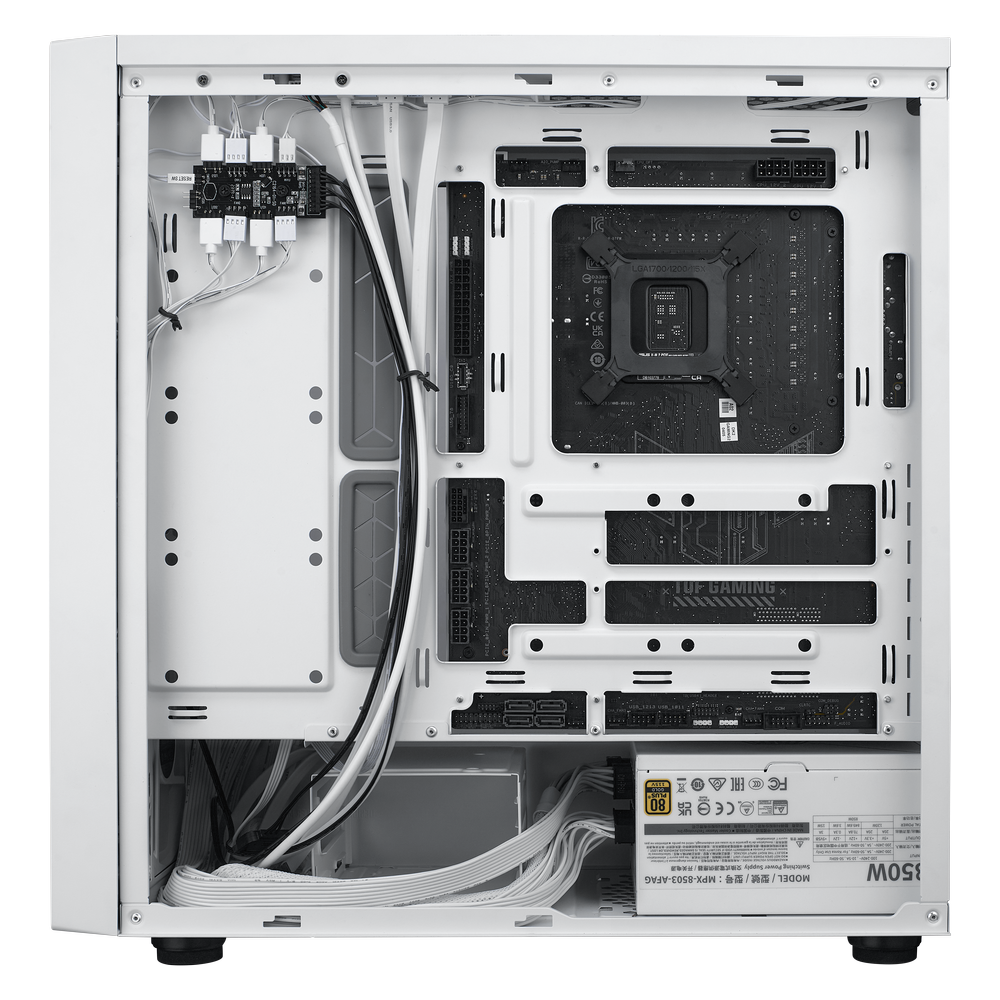 COOLER MASTER MB600 ARGB ATX Mid Tower Cabinet (White)