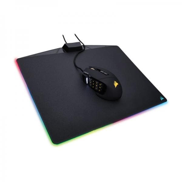 CORSAIR MM800 RGB Polaris Medium Black Mousepad