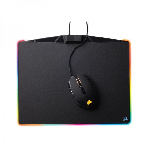 CORSAIR MM800 RGB Polaris Medium Black Mousepad