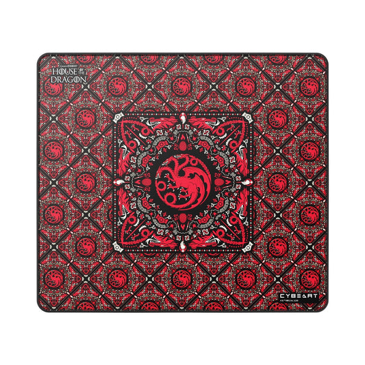 CYBEART House Targaryen Large Gaming Mousepad ( Red )