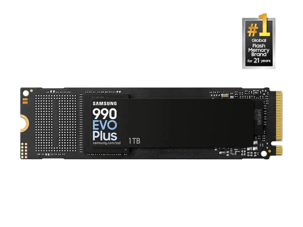 SAMSUNG 990 EVO Plus 1TB M.2 NVMe Gen5 Solid State Drive ( SSD )