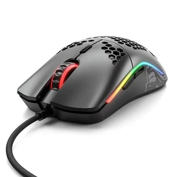GLORIOUS Model O Wired Ambidextrous Gaming Mouse ( 12000DPI / 6 Macro Buttons ) ( Go- Black )