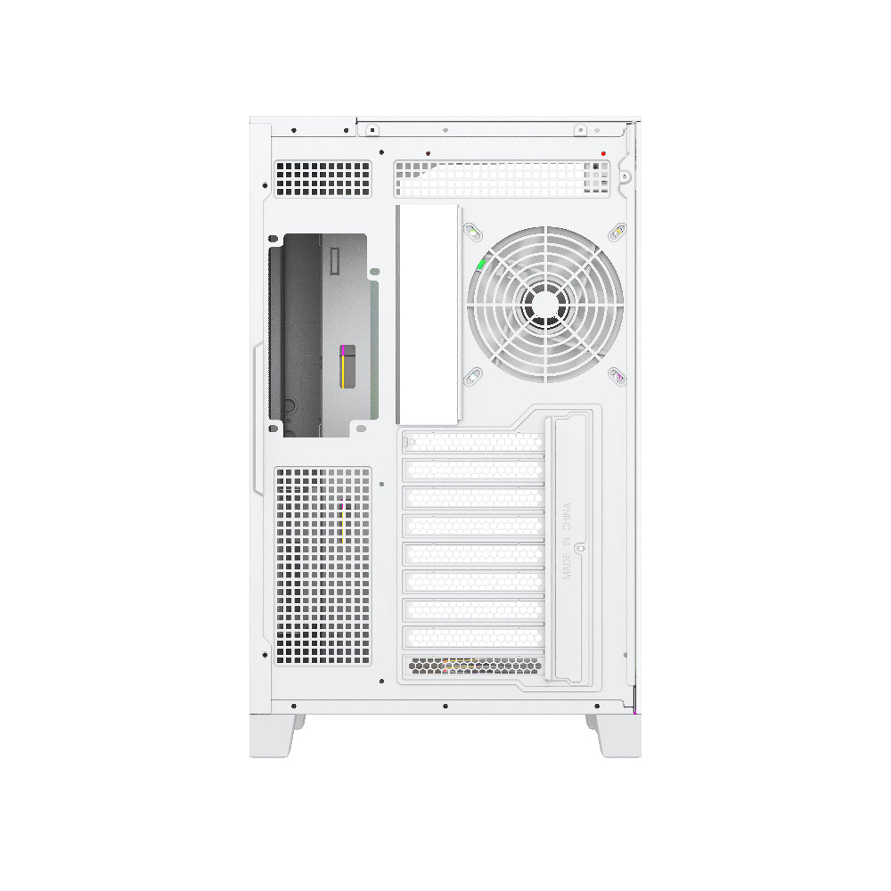 TAG Gamerz Supernova ARGB EATX Mid Tower Cabinet (White)