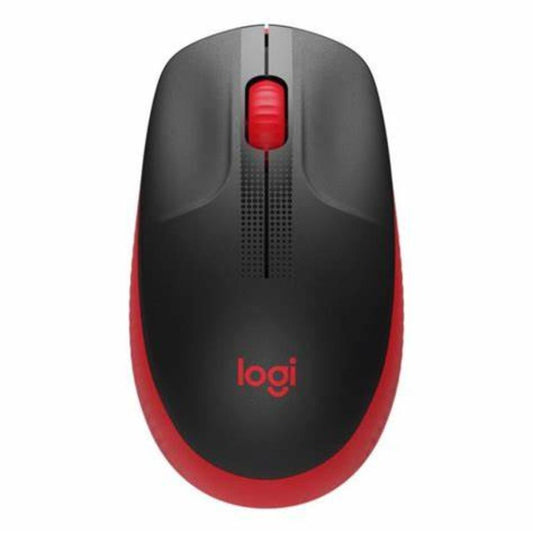 LOGITECH M190 Wireless Ambidextrous Gaming Mouse ( 鈥?10-005915 ) ( 1000DPI / 3 Macro Button ) ( Red )