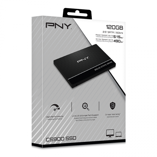 PNY CS900 120GB 2.5 SATA SATA 3 Solid State Drive (SSD)