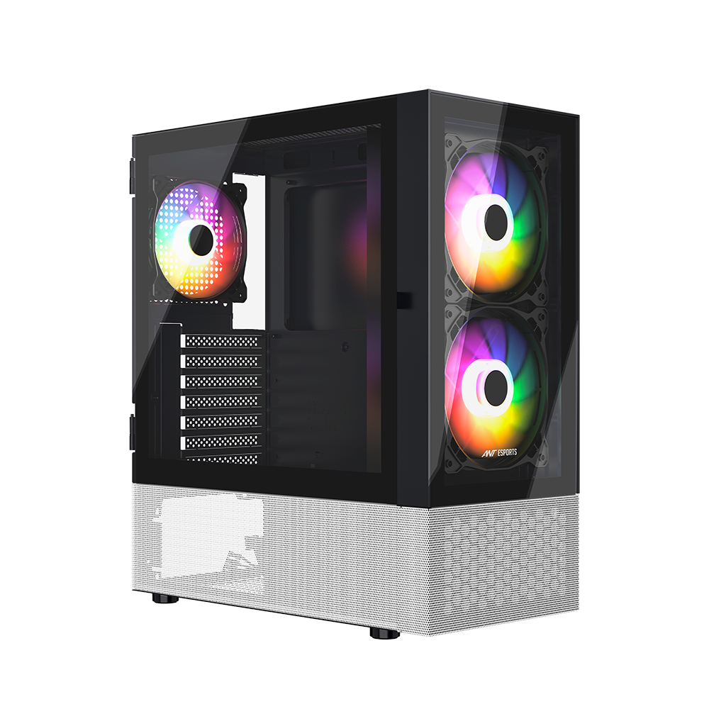 ANT ESPORTS Pepper 5F ARGB ATX Mid Tower Cabinet ( Black )
