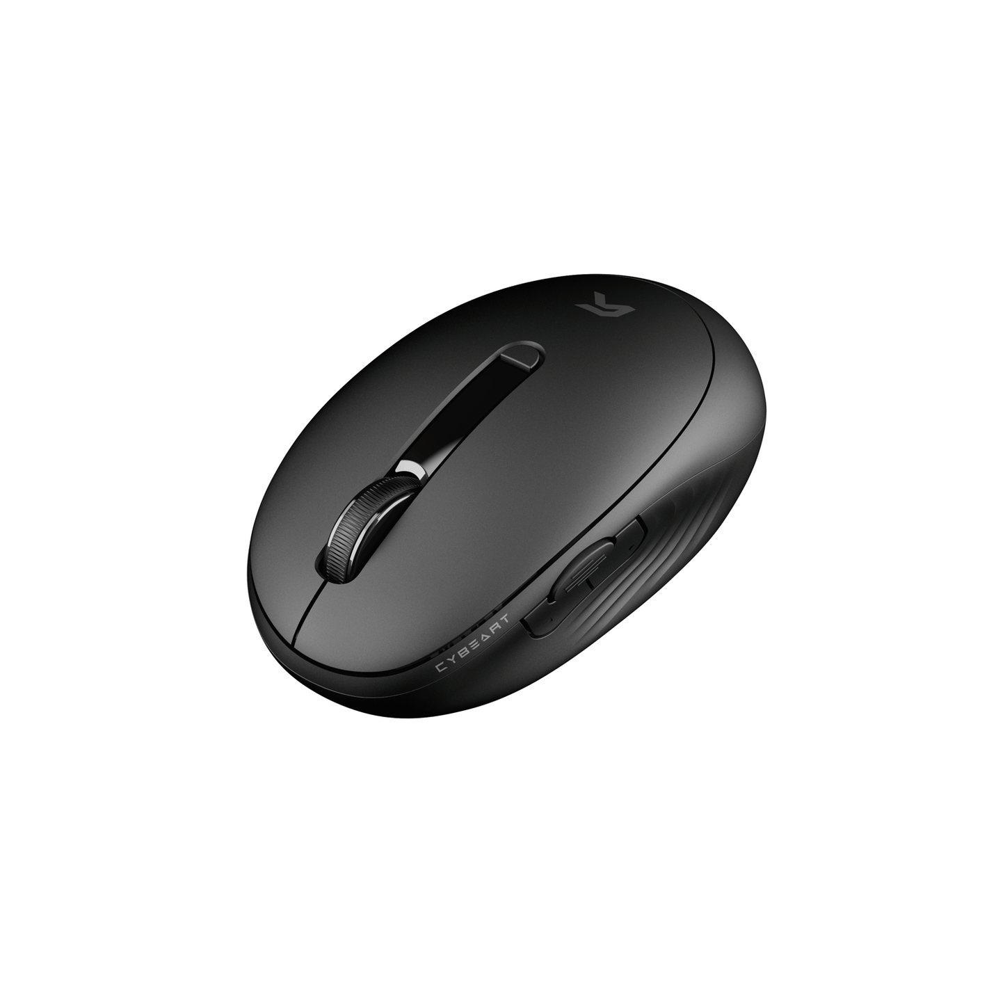 CYBEART Pocket Wireless  Ergonomic productivity Mouse ( Black ) ( 2400DPI / 7 Macro Buttons )