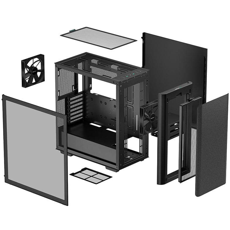 DEEPCOOL CK500 EATX Mid Tower Cabinet (Black)