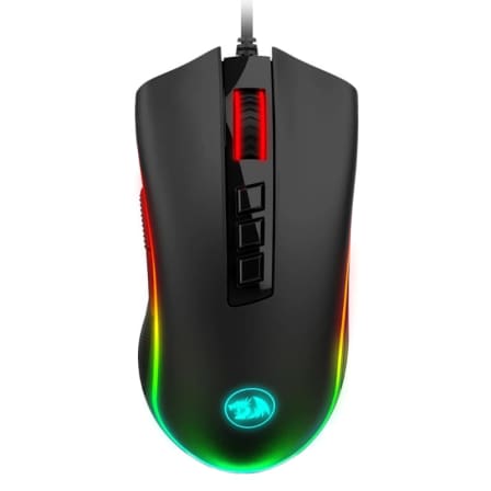 REDRAGON Cobra M711 Wired Ergonomic Gaming Mouse ( Cobra M711 ) ( 10000DPI / 8 Macro Button ) ( Black )
