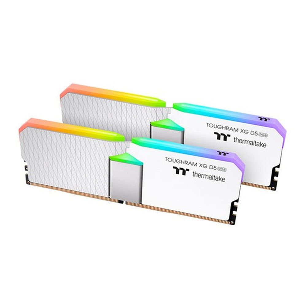 THERMALTAKE Toughram XG RGB 32GB ( 16GBx2 ) 6000MHz DDR5 RAM ( White ) ( CL36 )